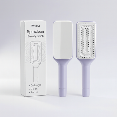 SpinClean Beauty Brush